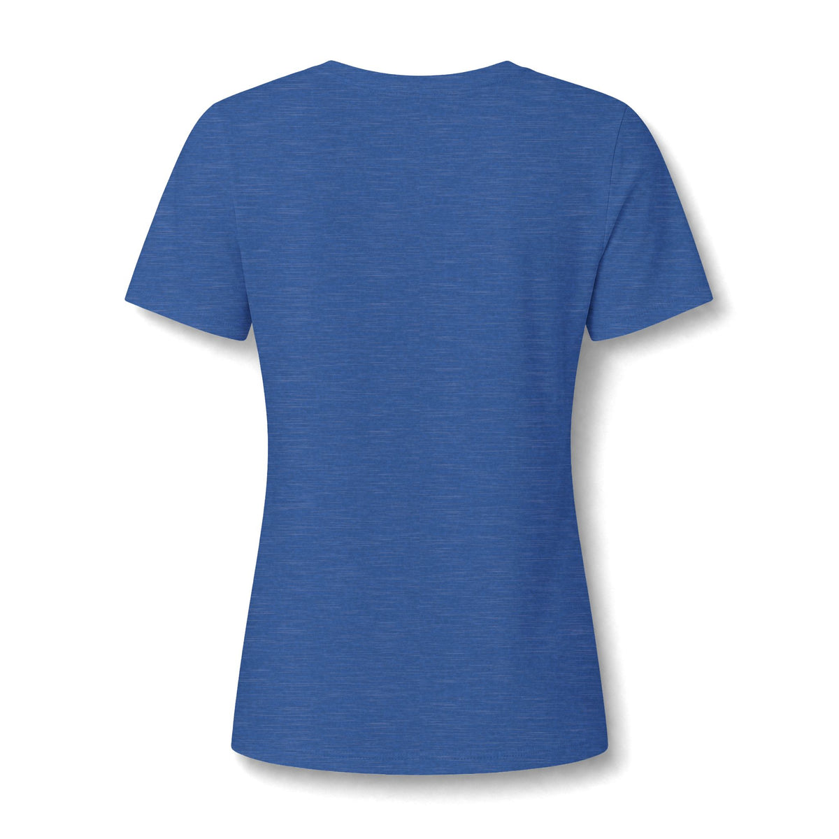 Raveneyes Floral V-Neck Tee — Women's Relaxed Heather