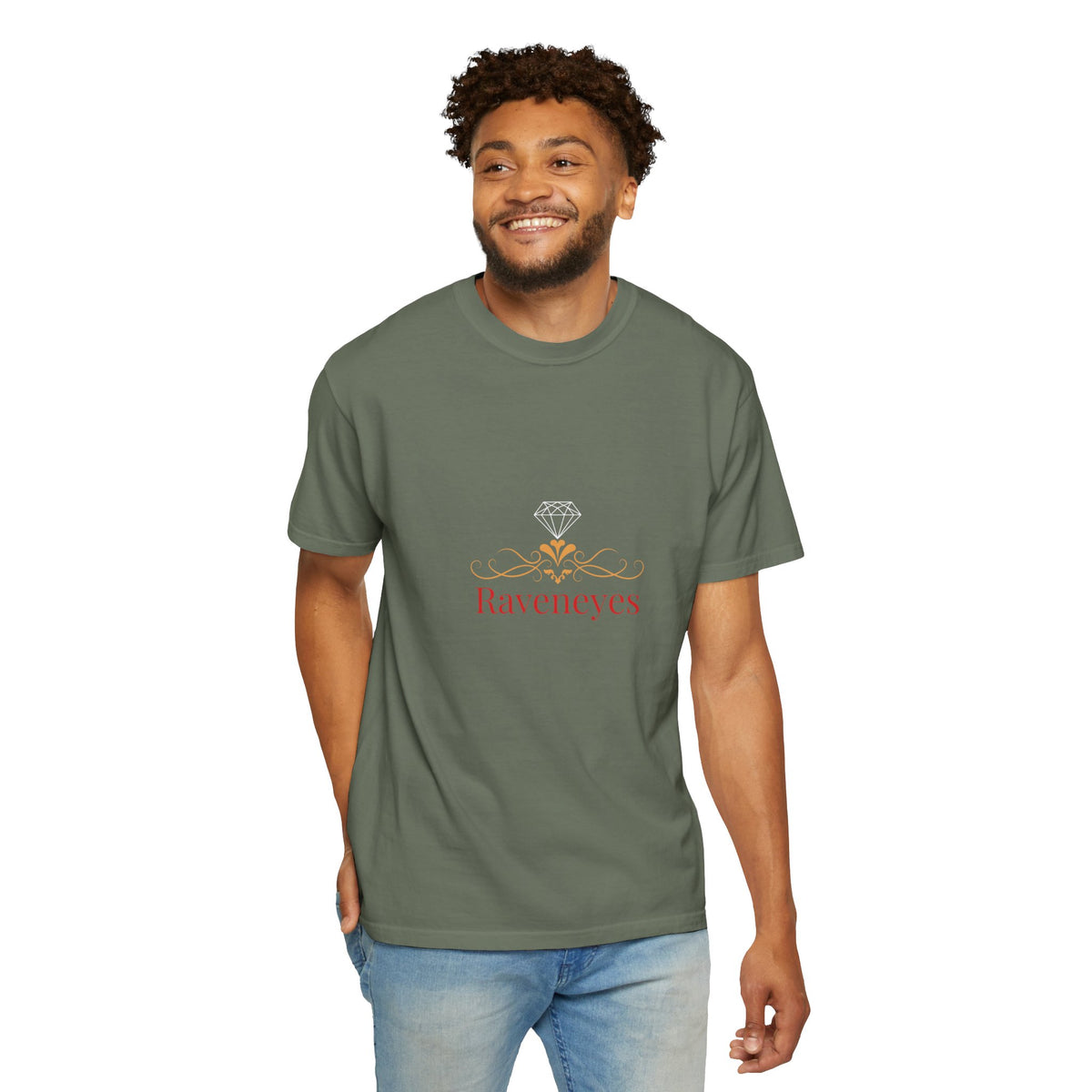 Raveneyes Men's T-Shirt — 'Logo' Graphic Tee