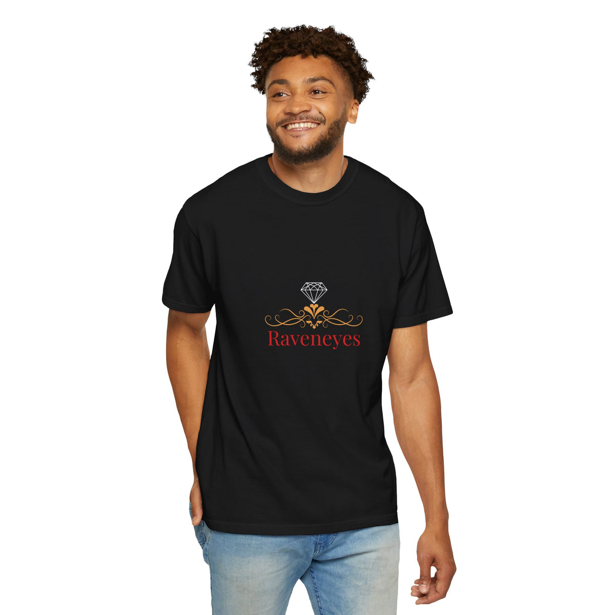 Raveneyes Men's T-Shirt — 'Logo' Graphic Tee