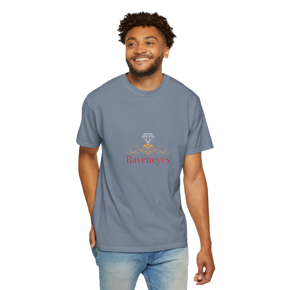 Raveneyes Men's T-Shirt — 'Logo' Graphic Tee