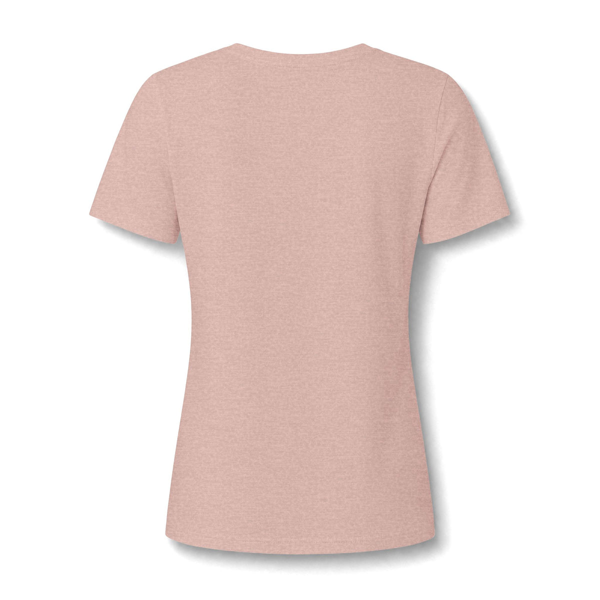 Raveneyes Floral V-Neck Tee — Women's Relaxed Heather
