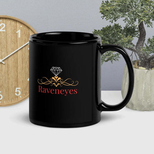 Black Glossy Mug
