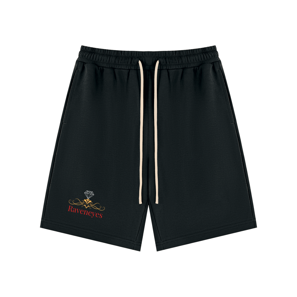 Raveneyes Drawstring Shorts